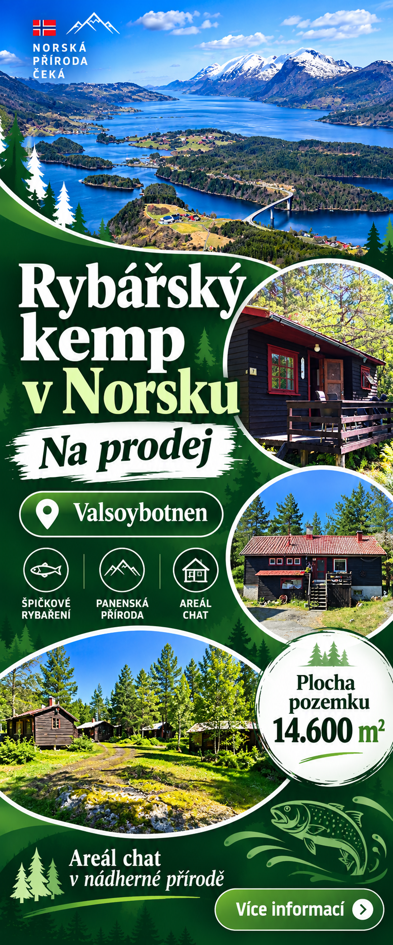 Norsko Valsoybotnen kemp banner