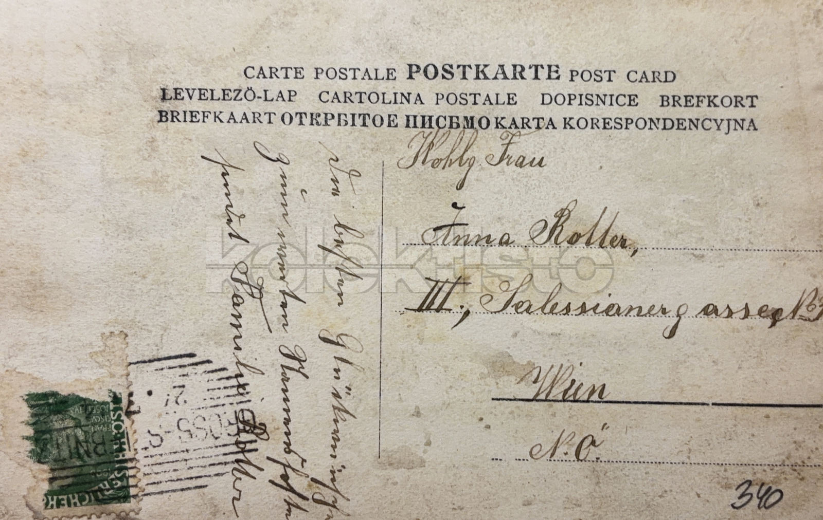 340 Kč RK Pohlednice Deštné v Orlických horách-Zákoutí, CZE145758