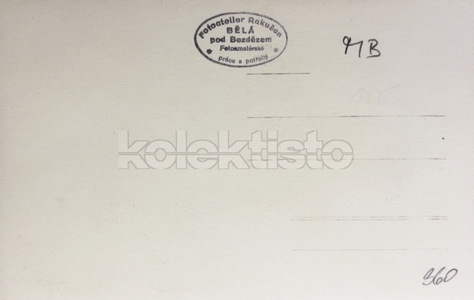 360 Kč MB Pohlednice Bělá pod Bezdězem POMNÍKY, T.G.M., CZE145770