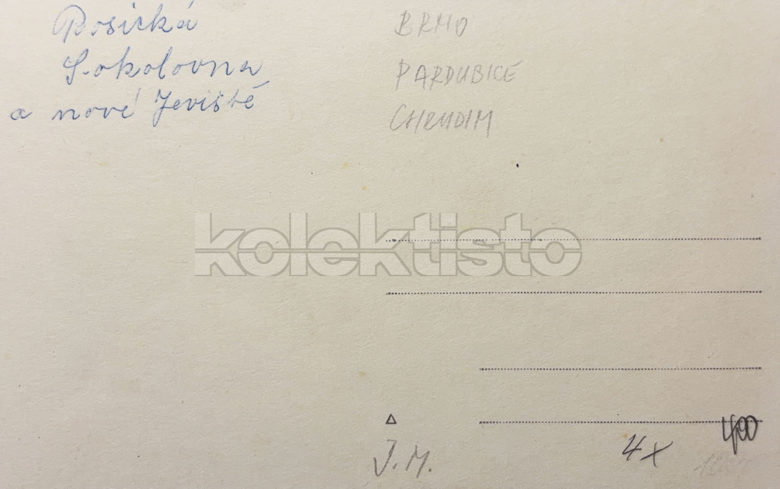 400 Kč CR Pohlednice Proseč SOKOL, CZE145778