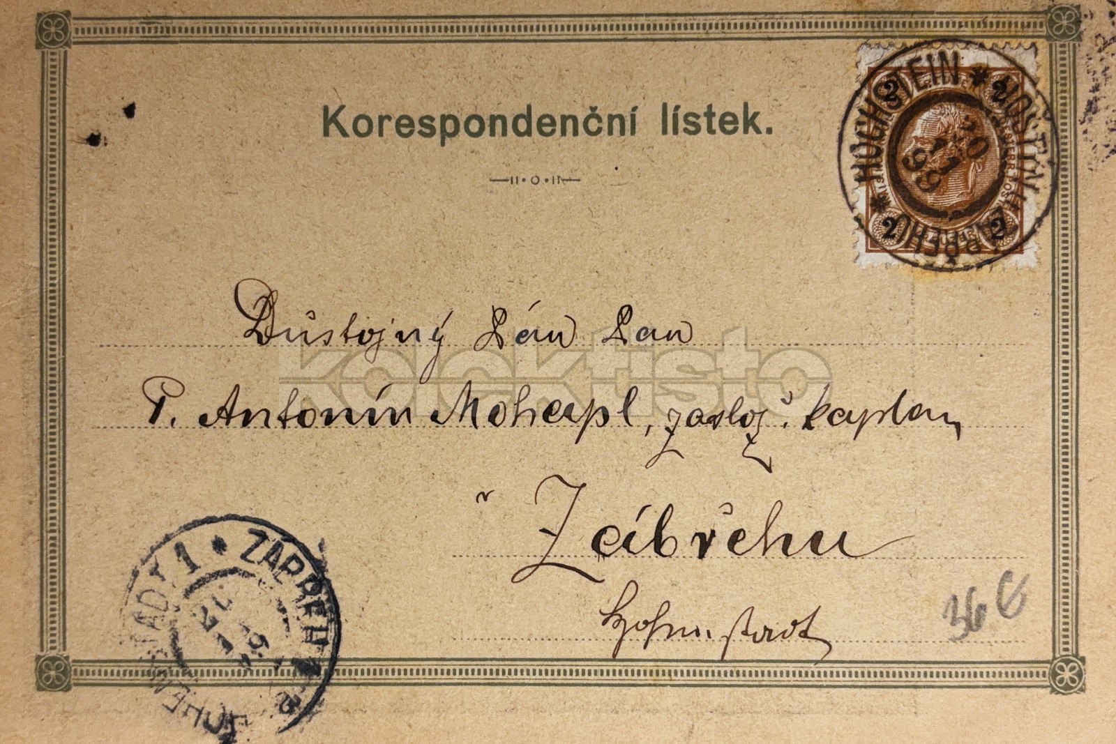 900 Kč JI Pohlednice Polná ŽIDOVSKÉ, CZE145793