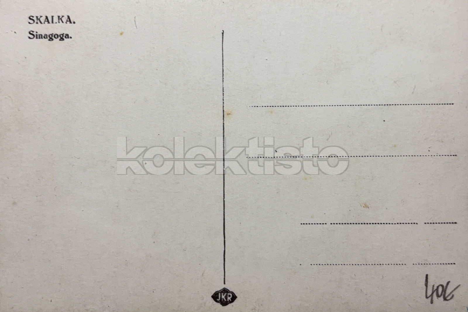 1000 Kč RK Pohlednice Podbřezí-Skalka SYNAGOGY, CZE145796