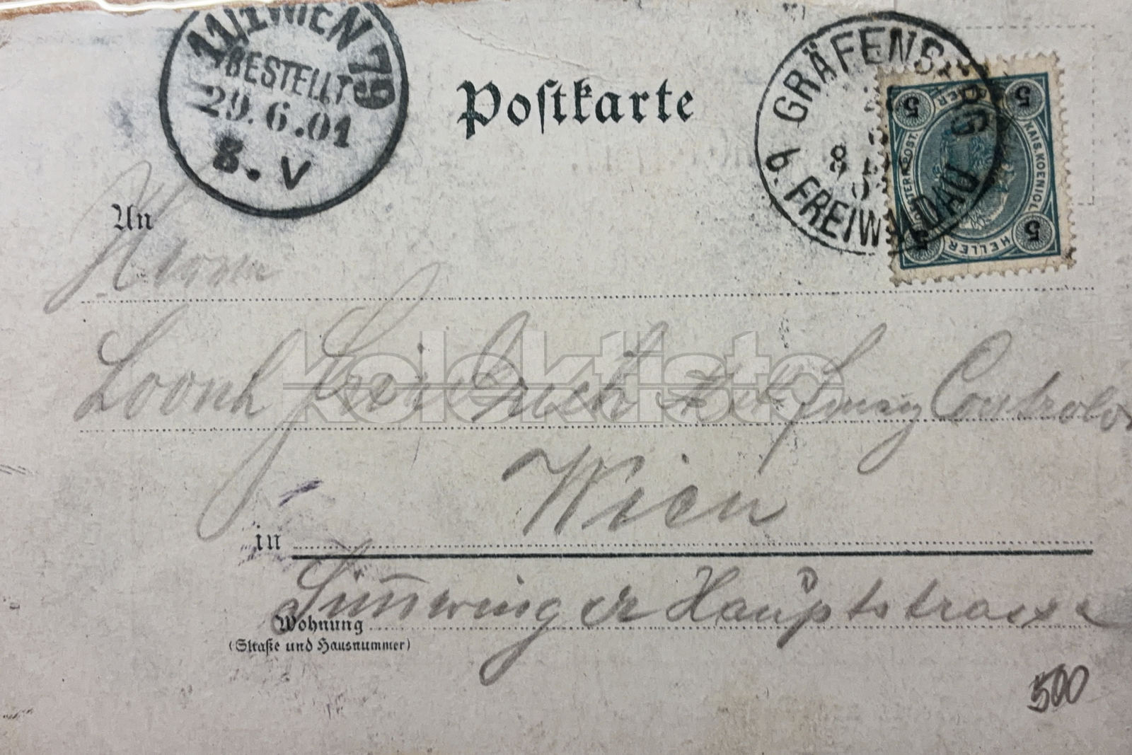 500 Kč JE Pohlednice Jeseník, CZE145822