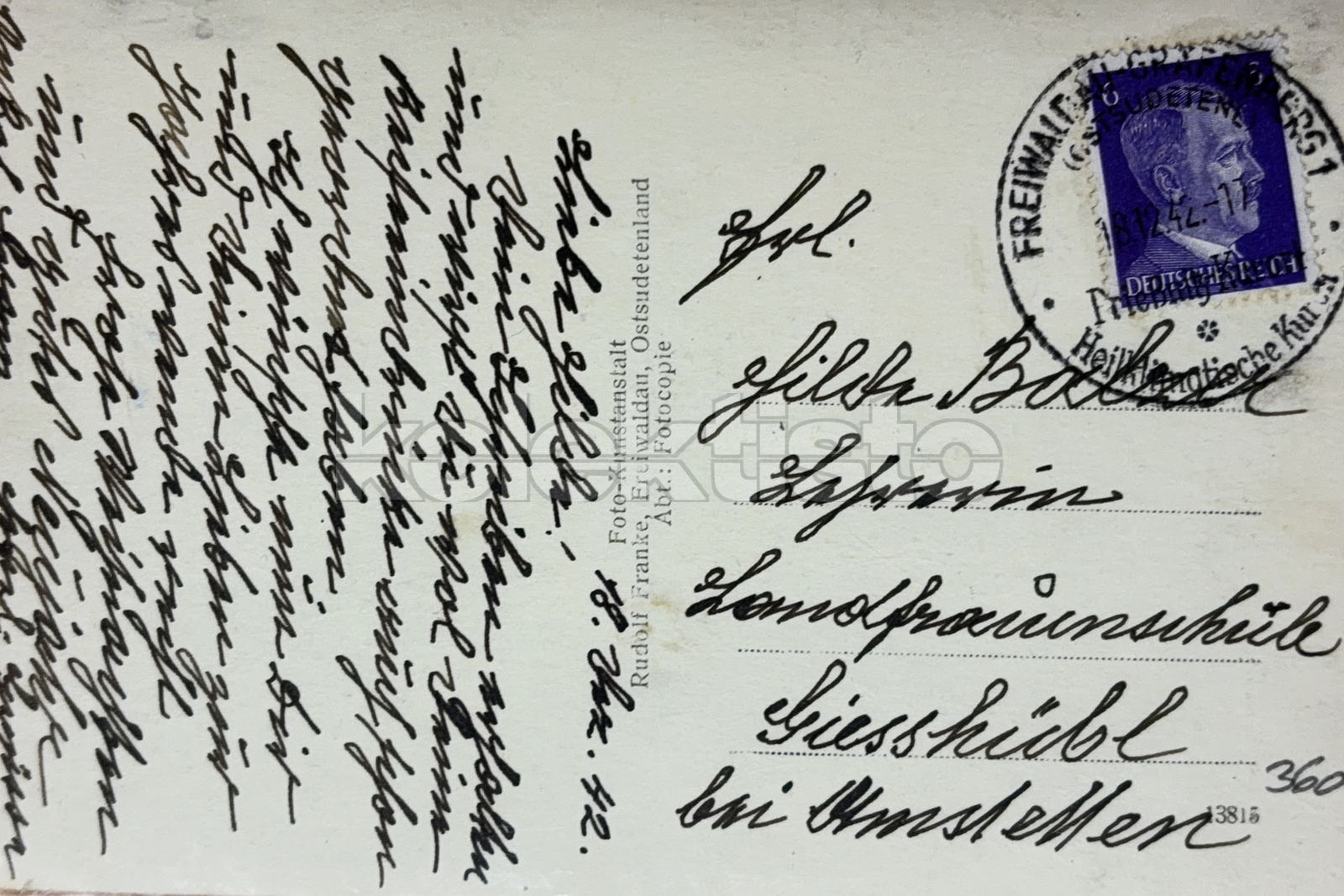 360 Kč JE Pohlednice Jeseník, CZE145831