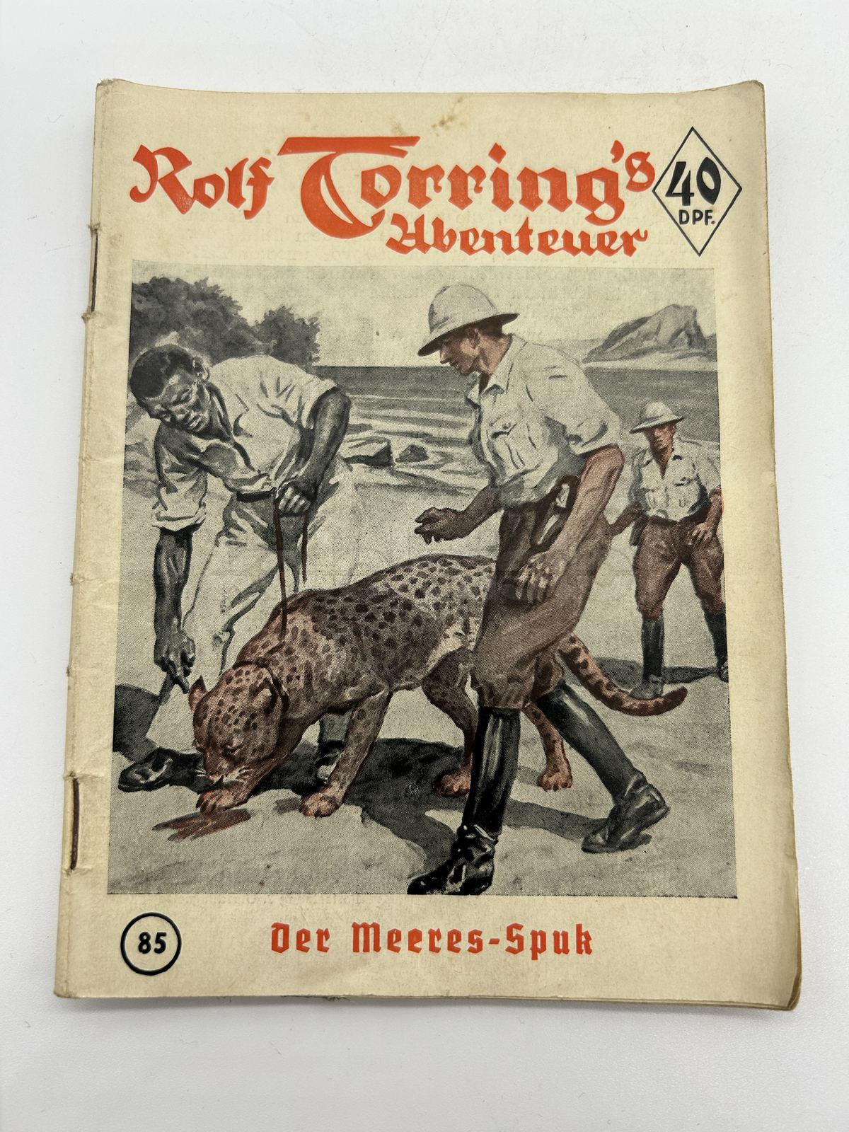 Kniha ROLF TORRINGS ABENTEUER - dobrodružné čtení, cena za 1 výtisk
