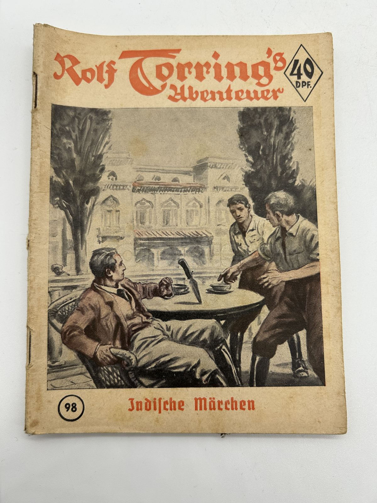 Kniha ROLF TORRINGS ABENTEUER - dobrodružné čtení, cena za 1 výtisk