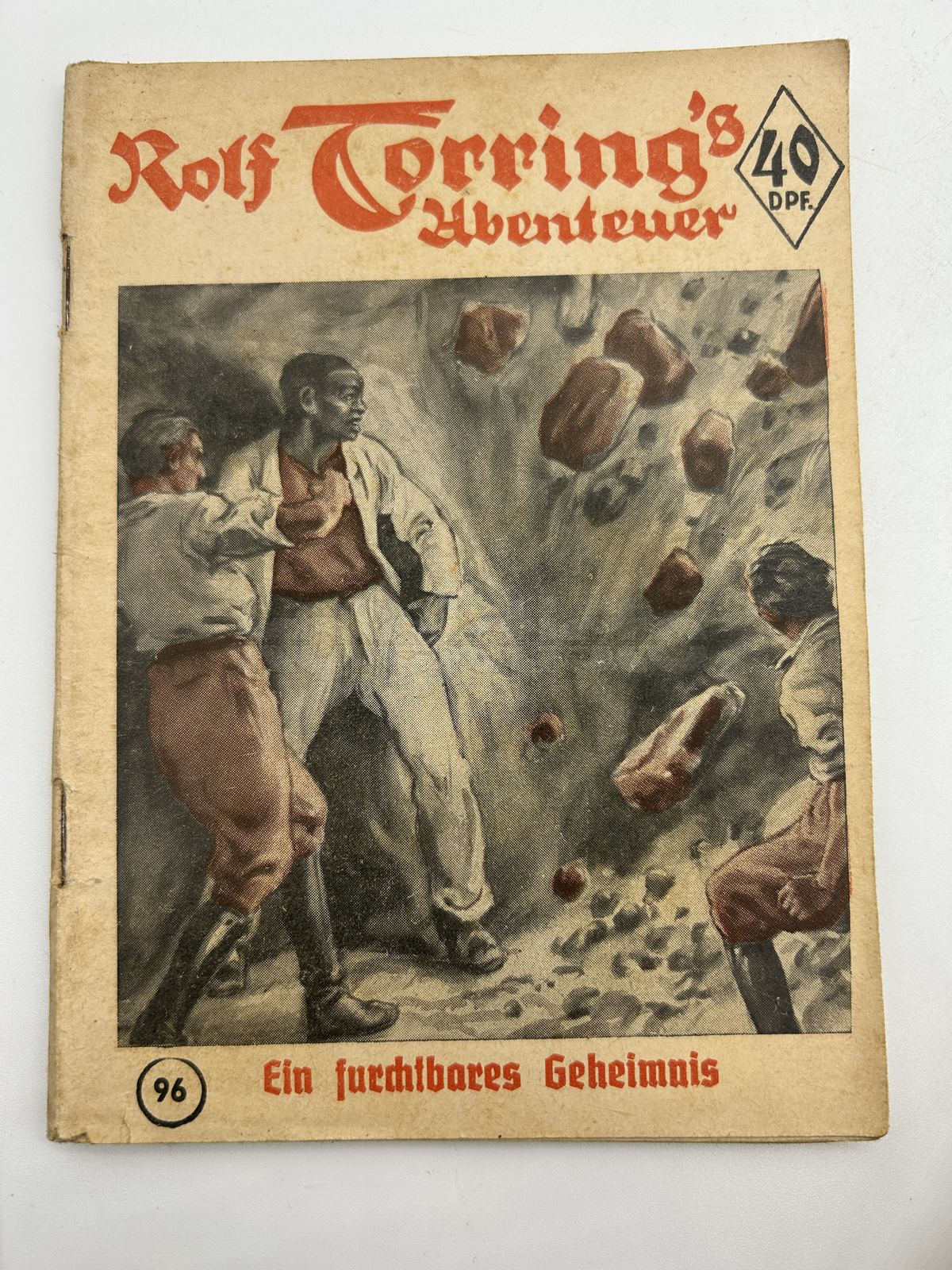 Kniha ROLF TORRINGS ABENTEUER - dobrodružné čtení, cena za 1 výtisk