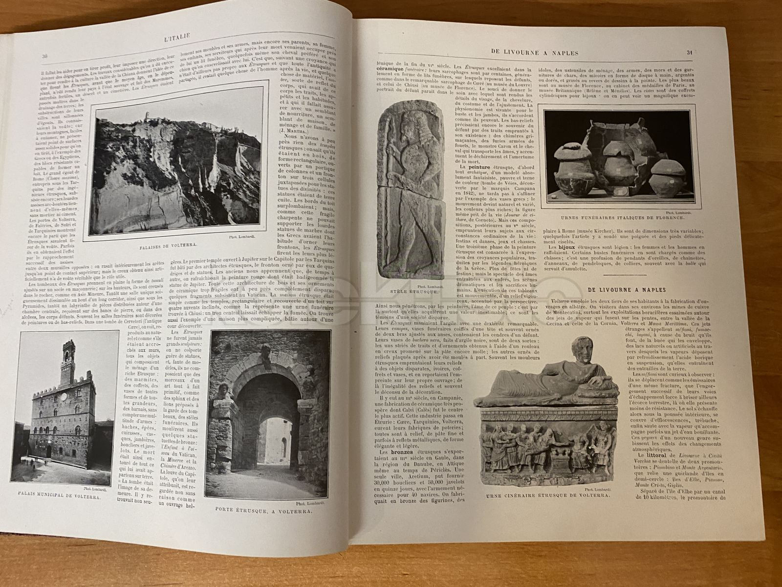 Kniha L´ITALIE ILUSTRÉE, autor P. Jousset, 748 fotografií
