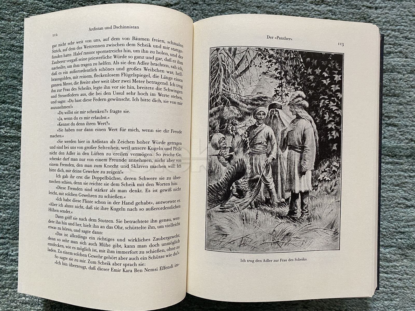 Knhy Hulánova láska, sada 2 knih, autor Karl May, reedice, německy, ilustroval Josef Ulrich