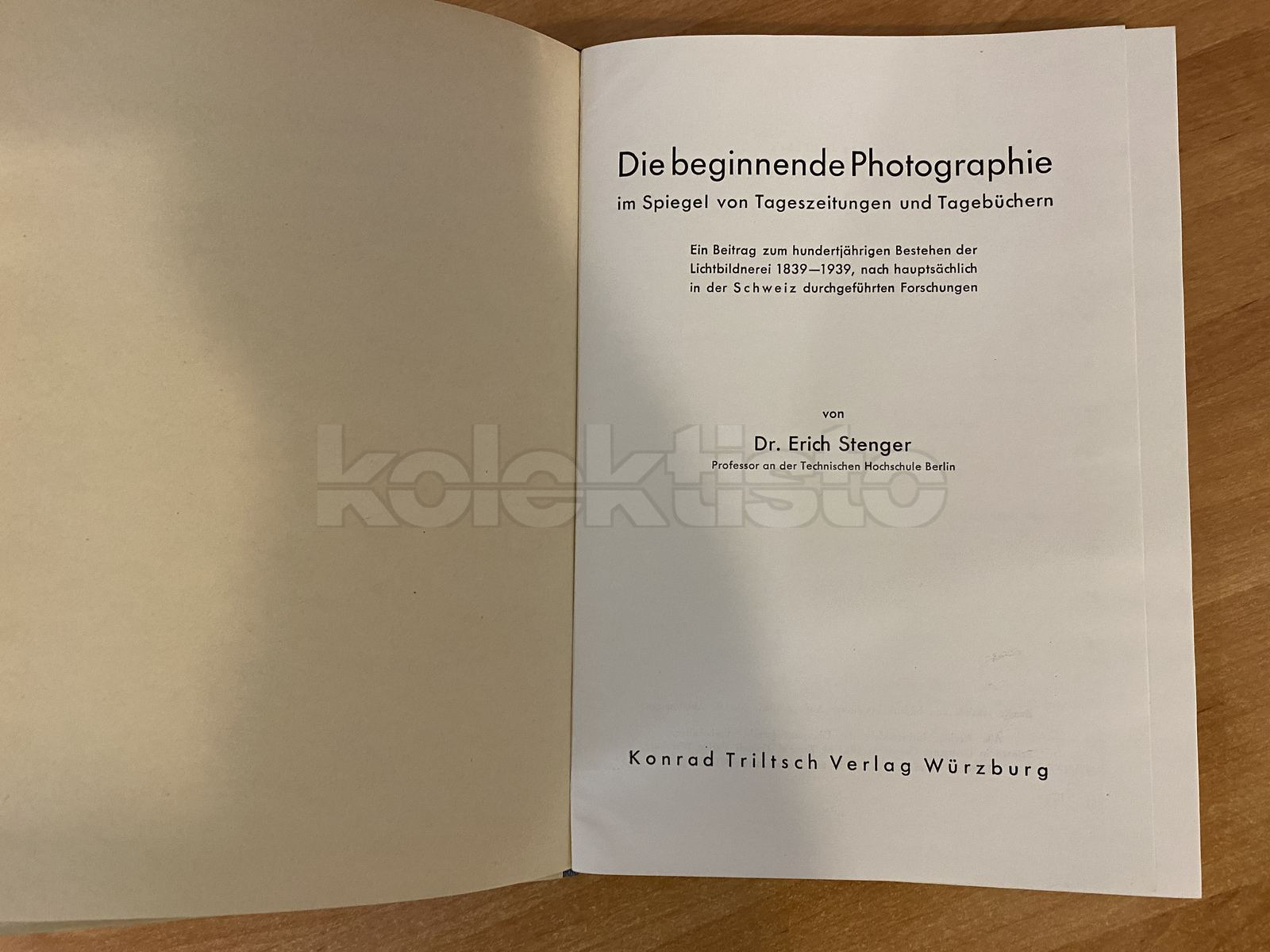 Kniha Die Beiginnern de Photographie im spiegel von Tageszeitungen und Tagebüchern