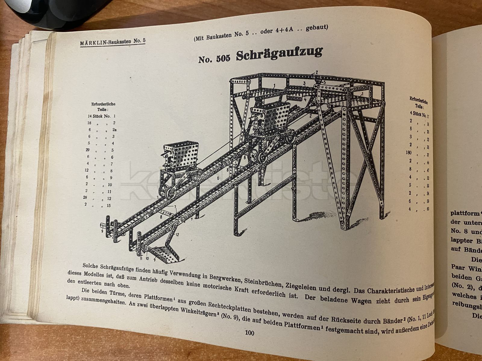 Katalog Märklin Metallbaukasten