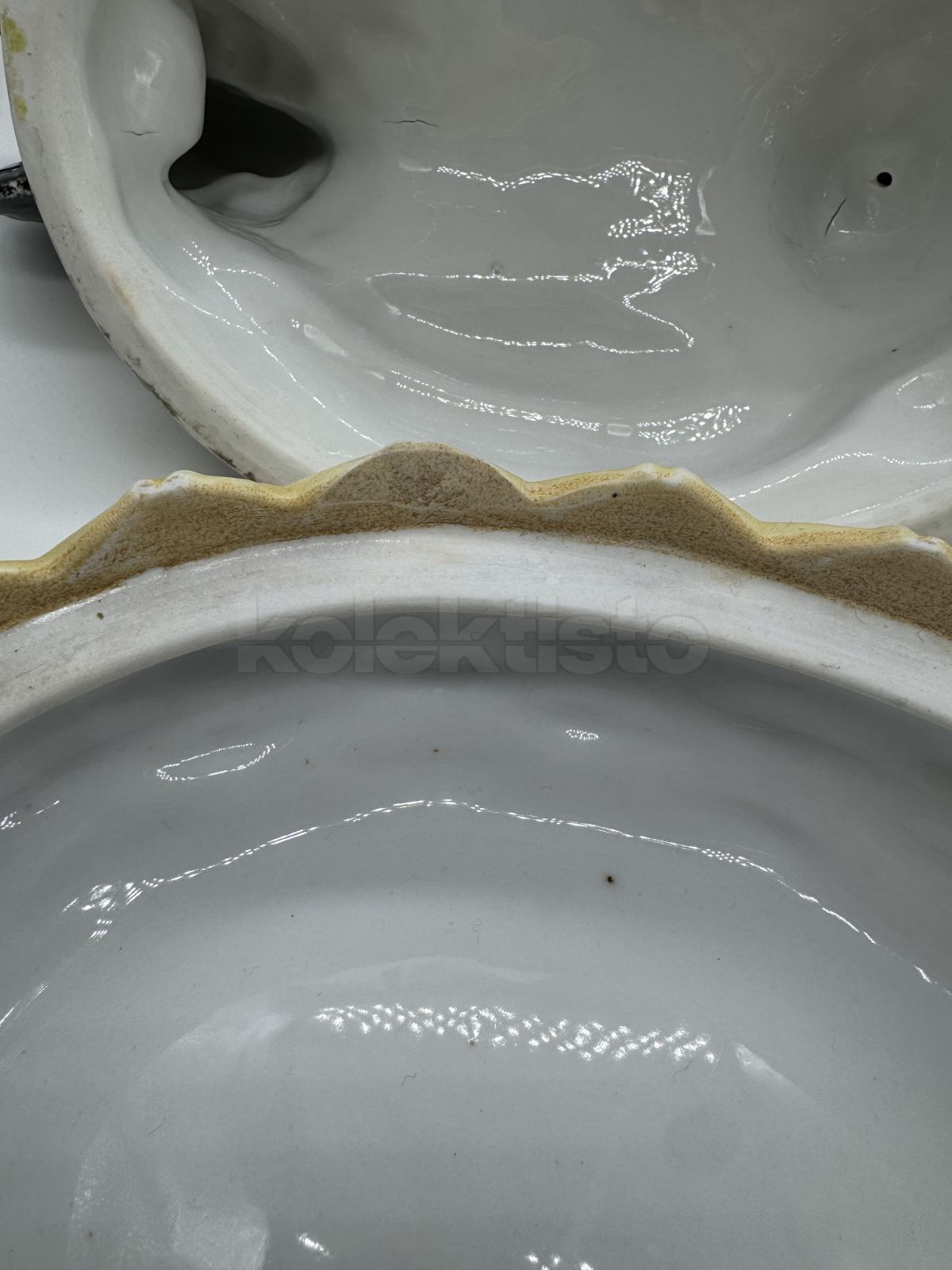 Porcelánová dóza SLEPICE