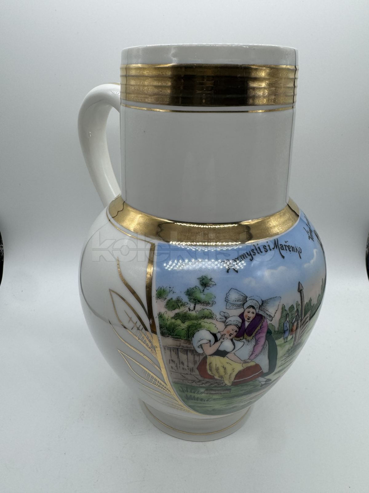Porcelánový džbán PRODANÁ NEVĚSTA