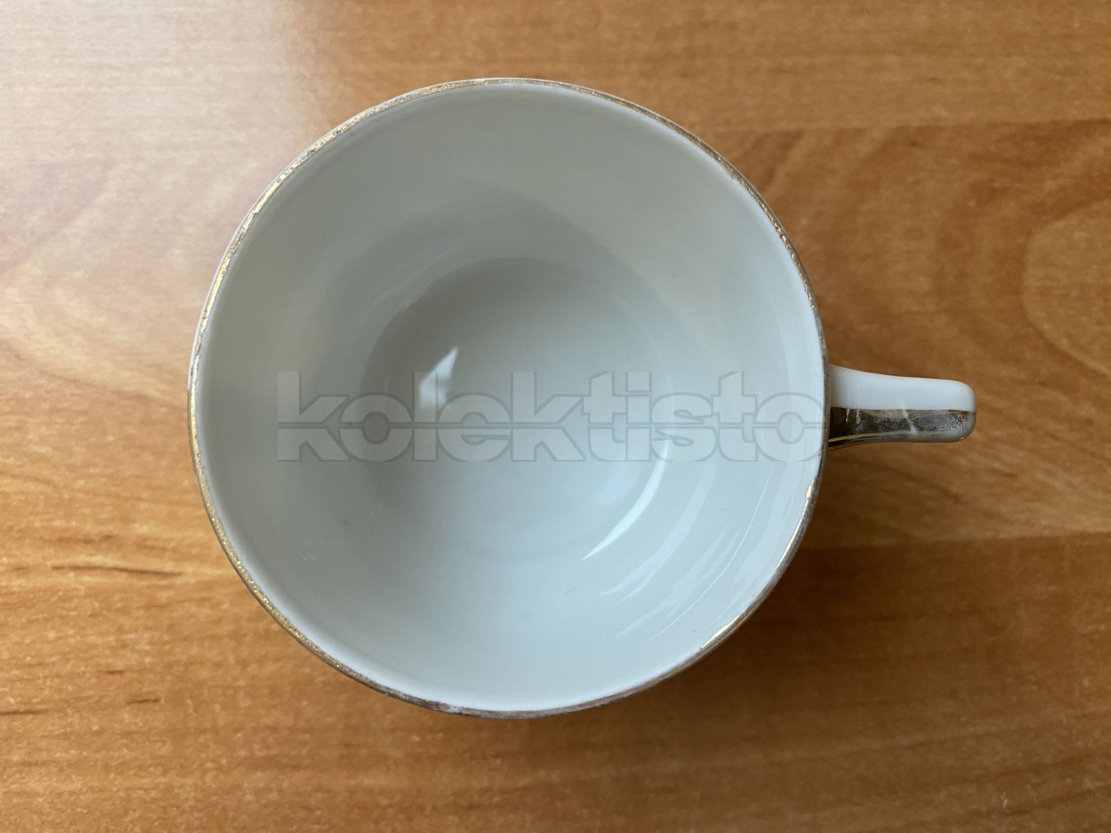 Porcelánový hrneček Vilém II.
