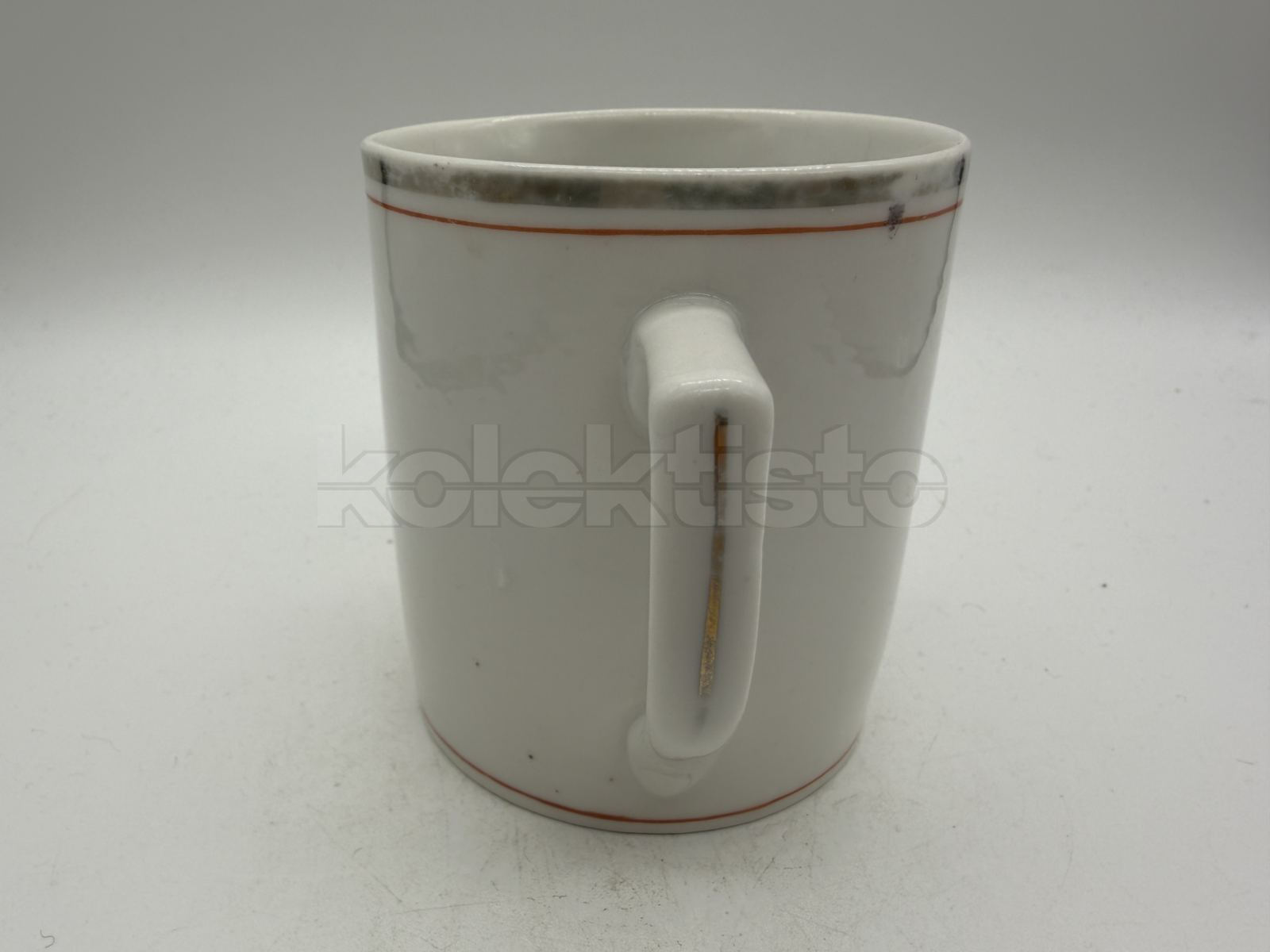 Porcelánový hrnek Franz Josef a Vilém II.