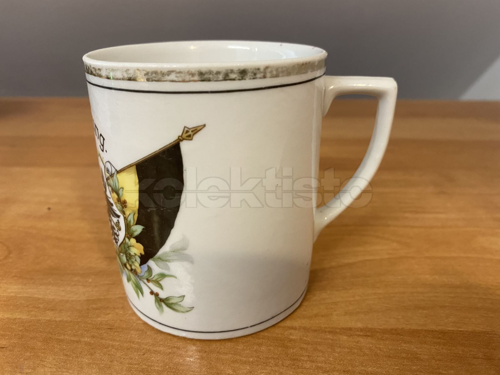 Porcelánový hrnek Kriegserinnerung