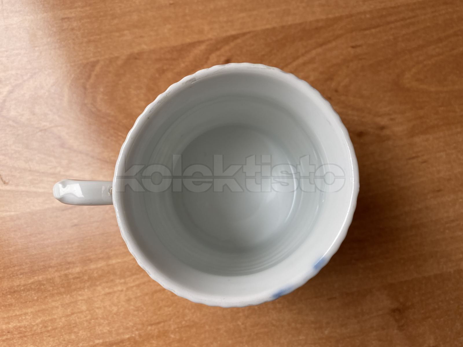 Porcelánový hrnek s císařem Vilémem II.