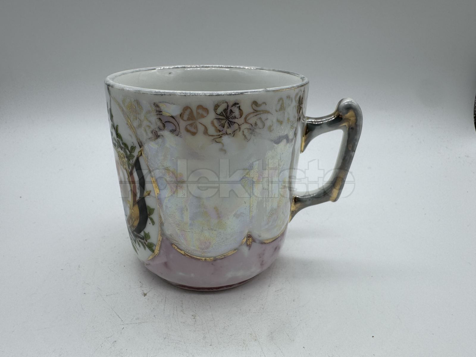 Porcelánový hrnek Franz Josef a Vilém II.