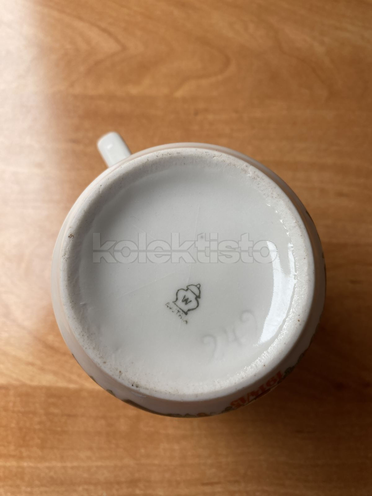 Porcelánový hrnek Franz Josef a Vilém II.
