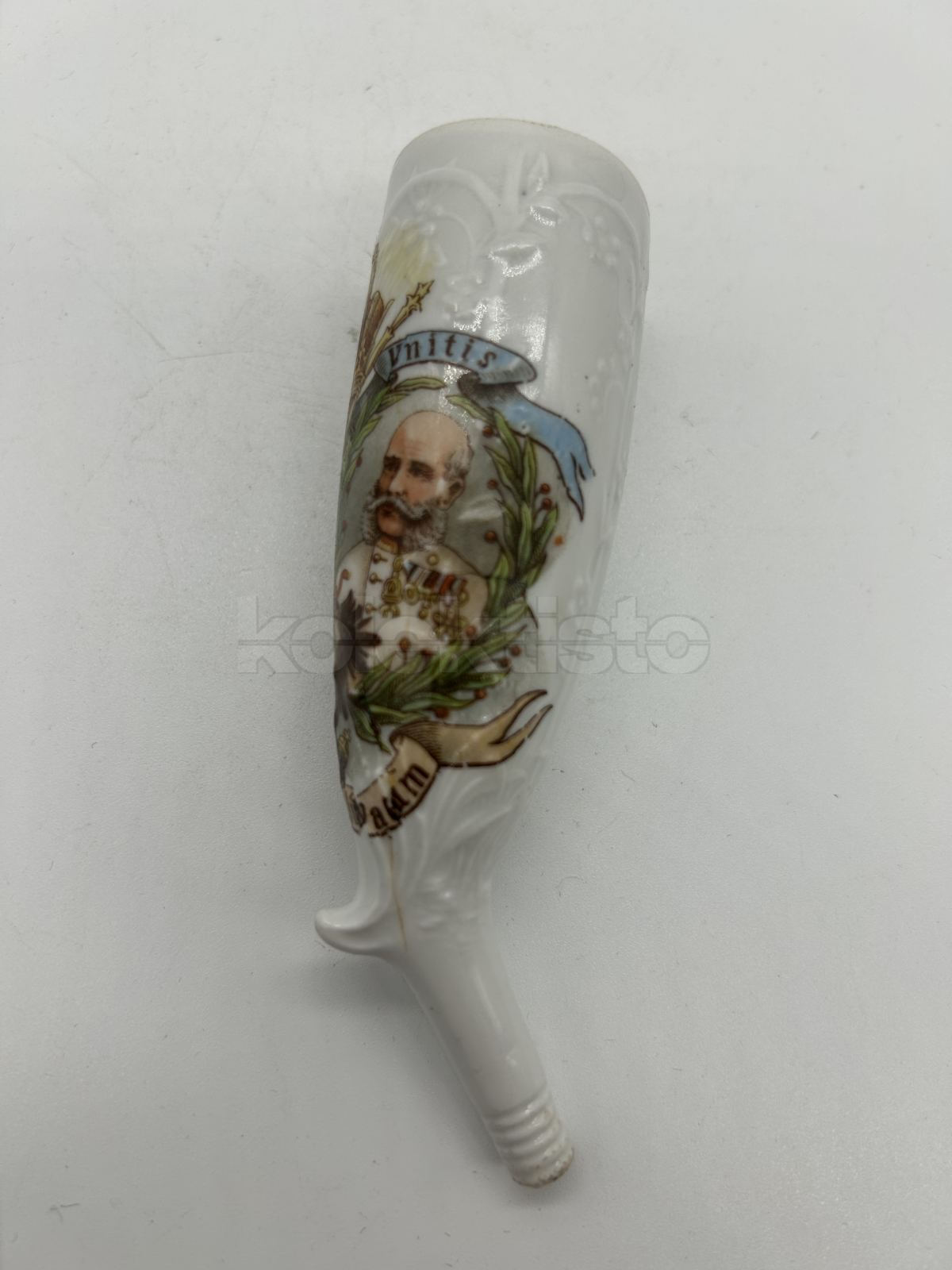 Porcelánová fajfka Franz Josefa a Viléma II.