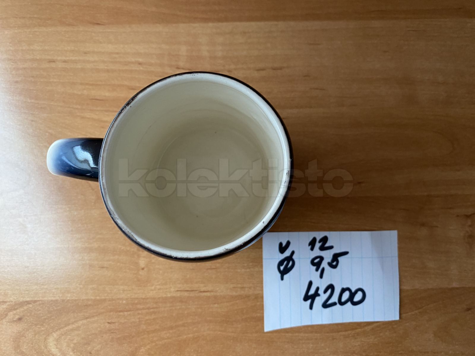 Porcelánový hrnek Vilém II.