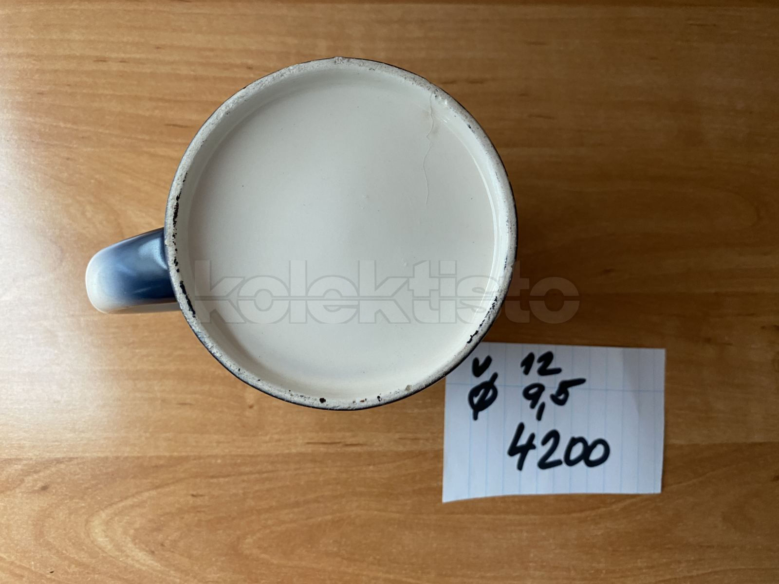 Porcelánový hrnek Vilém II.