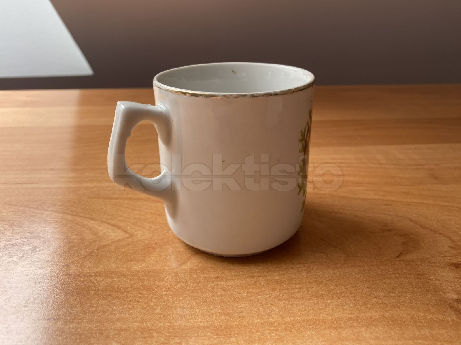 Porcelánový hrnek Franz Josef a Vilém II.