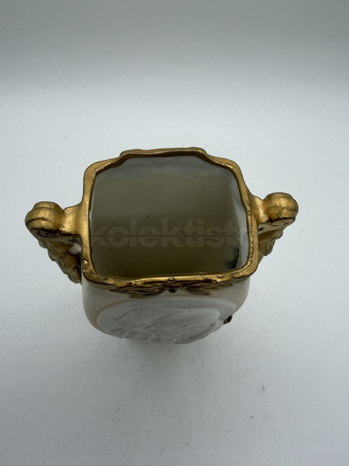 Porcelánová váza Franz Josef a Vilém II.