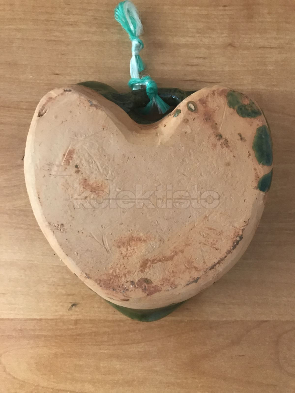 Keramická forma na pečení se zelenou glazurou, cena za 1 ks