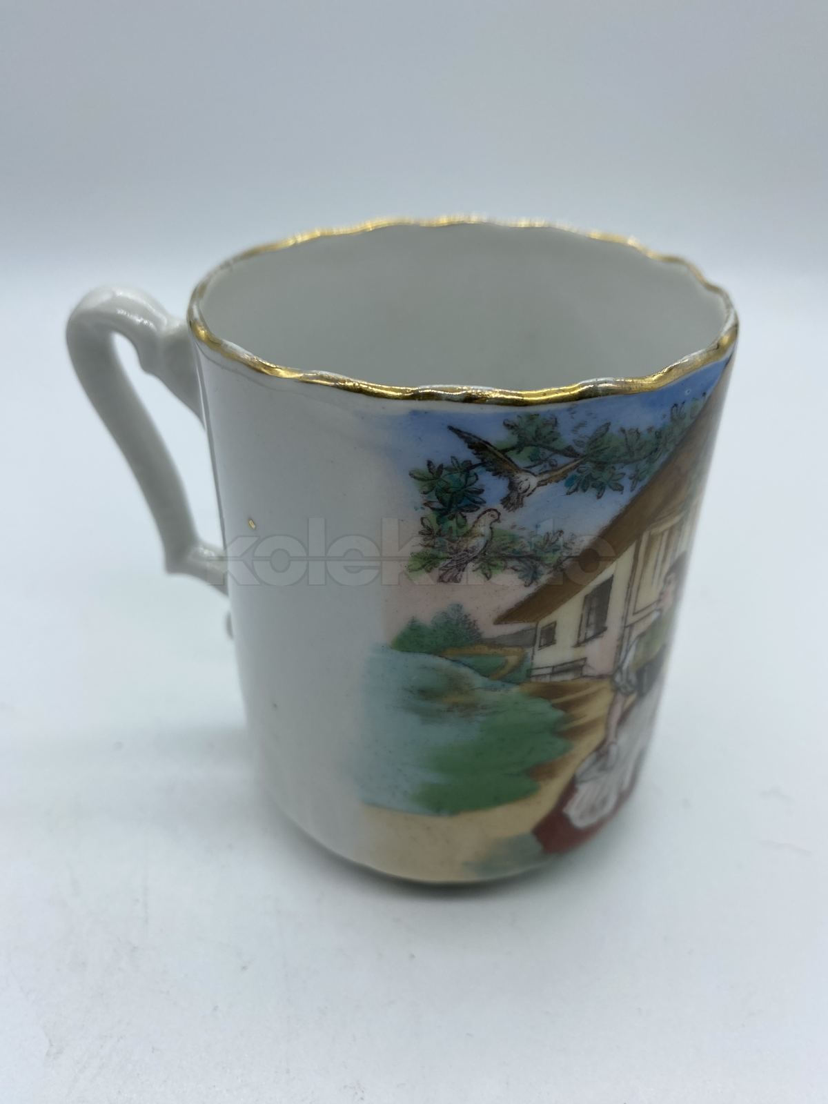 Porcelánový hrnek s básničkou