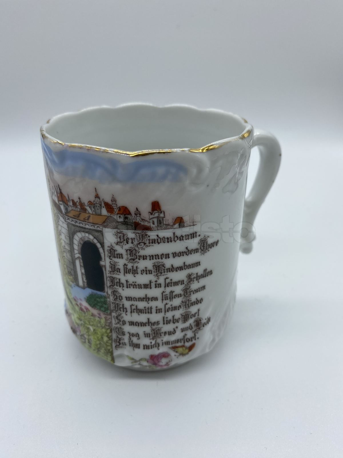 Porcelánový hrnek s textem básničky