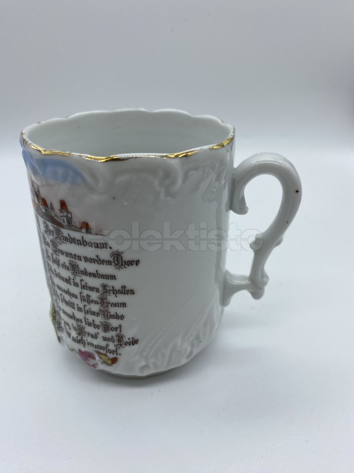 Porcelánový hrnek s textem básničky