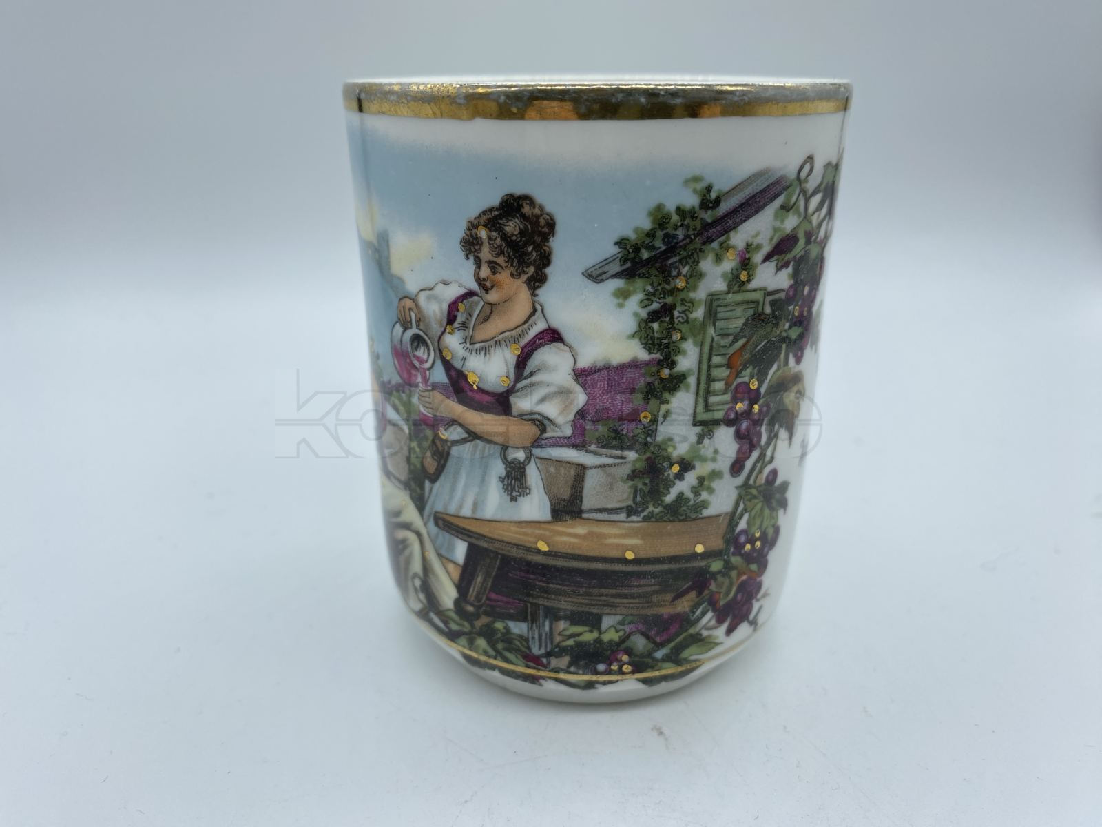 Porcelánový hrnek secese s básničkou