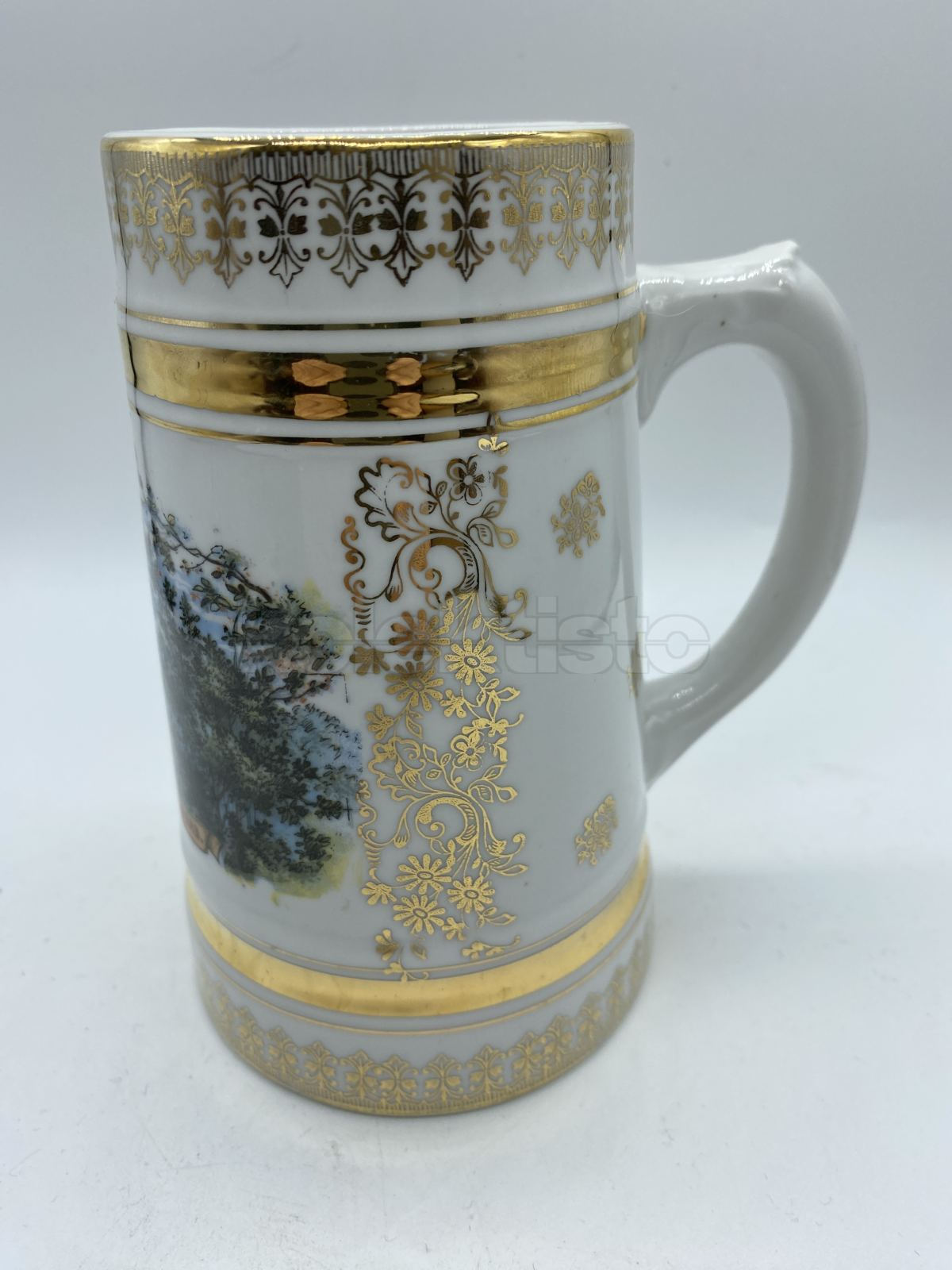 Porcelánový korbel KARLSBAD HIRSCHENSPRUNG