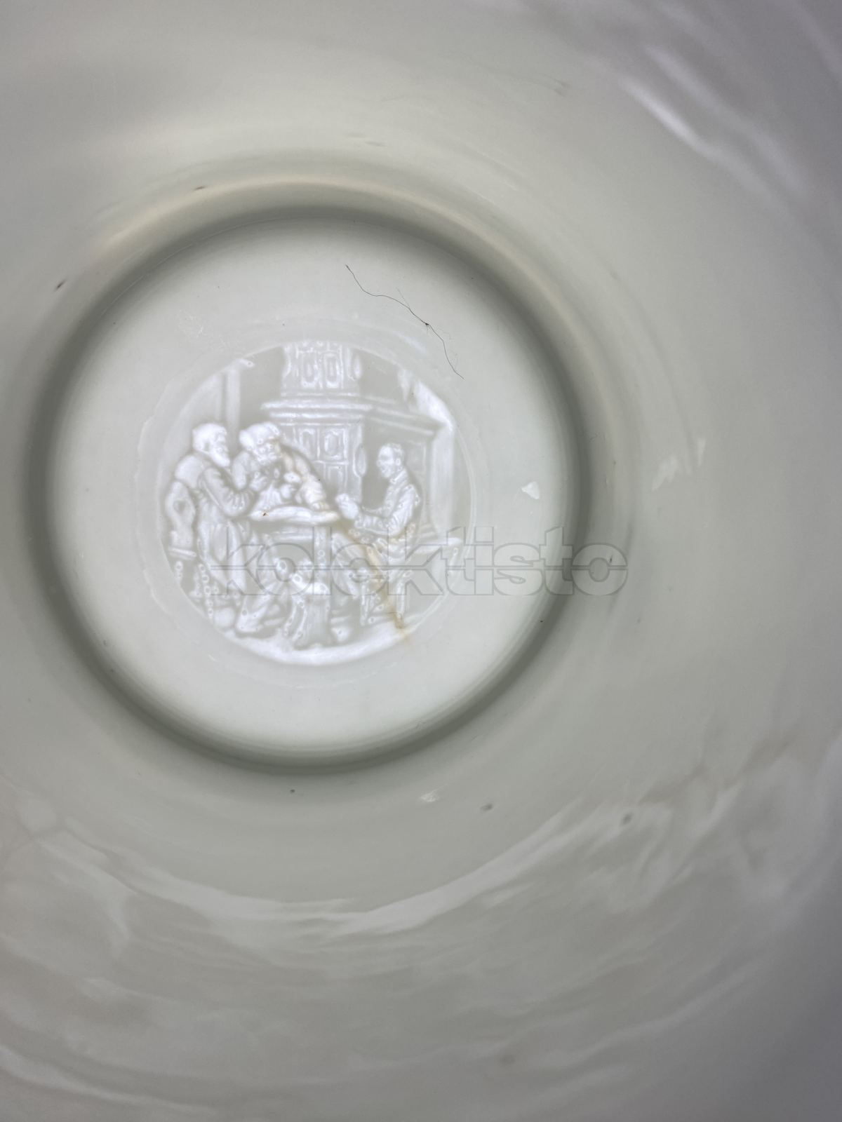 Porcelánový korbel s pivní tématikou