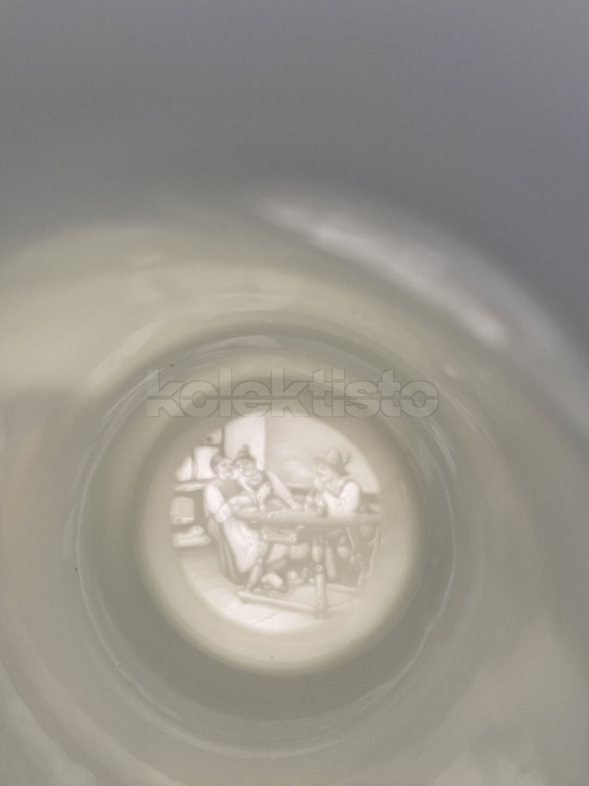Porcelánový korbel s průsvitkou GRUSS AUS TIRCHENREUTH