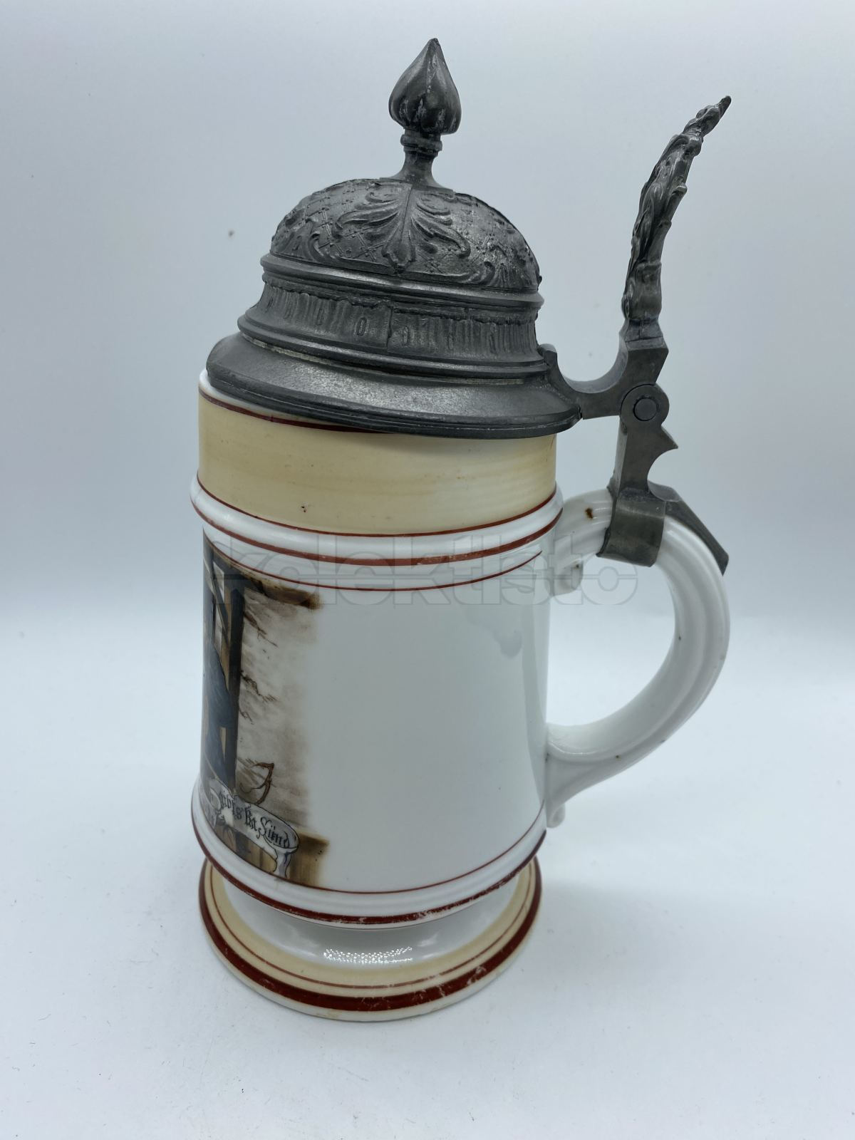 Porcelánový korbel s průsvitkou