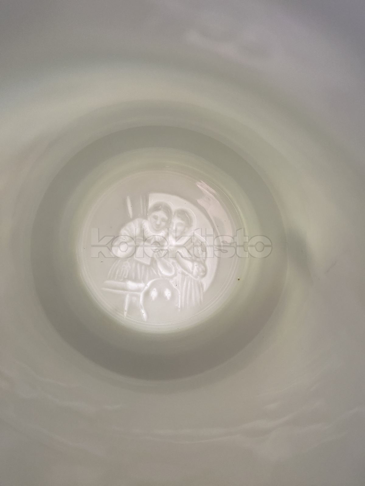 Porcelánový korbel s průsvitkou
