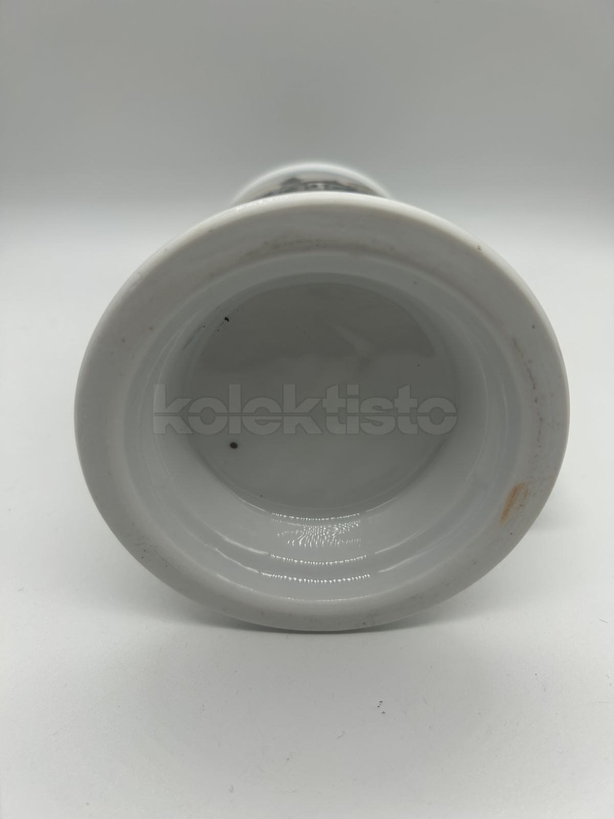 Porcelánový korbel FIRMA HERZENDACHT WEIDLING s průsvitkou