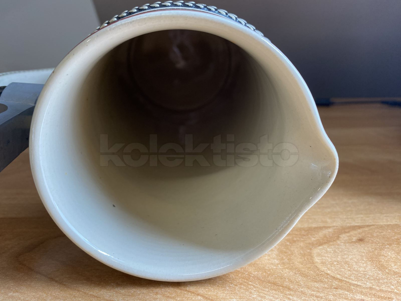 Keramický malovaný korbel