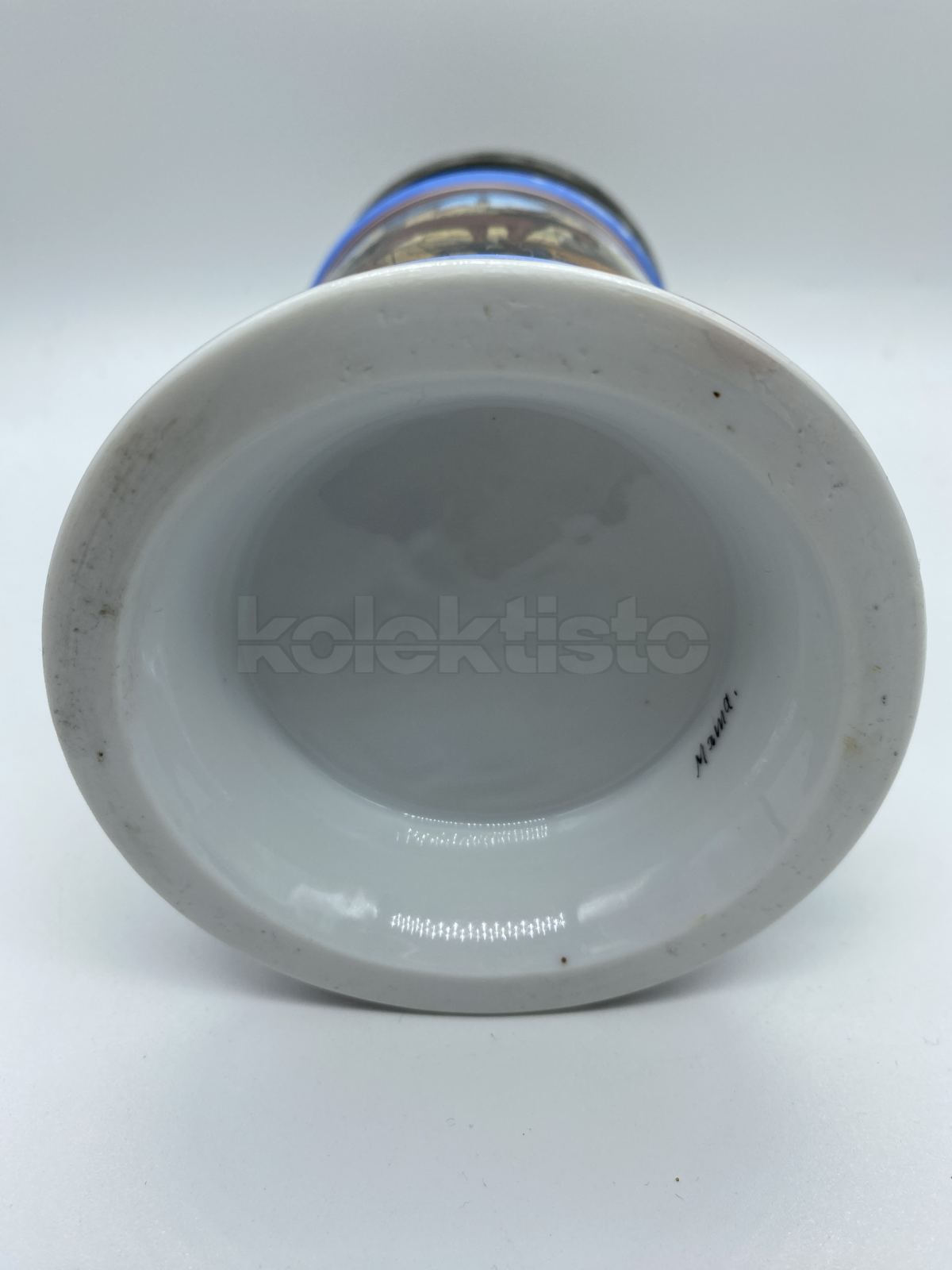 Porcelánový korbel s malbou povolání KOVÁŘ s průsvitkou