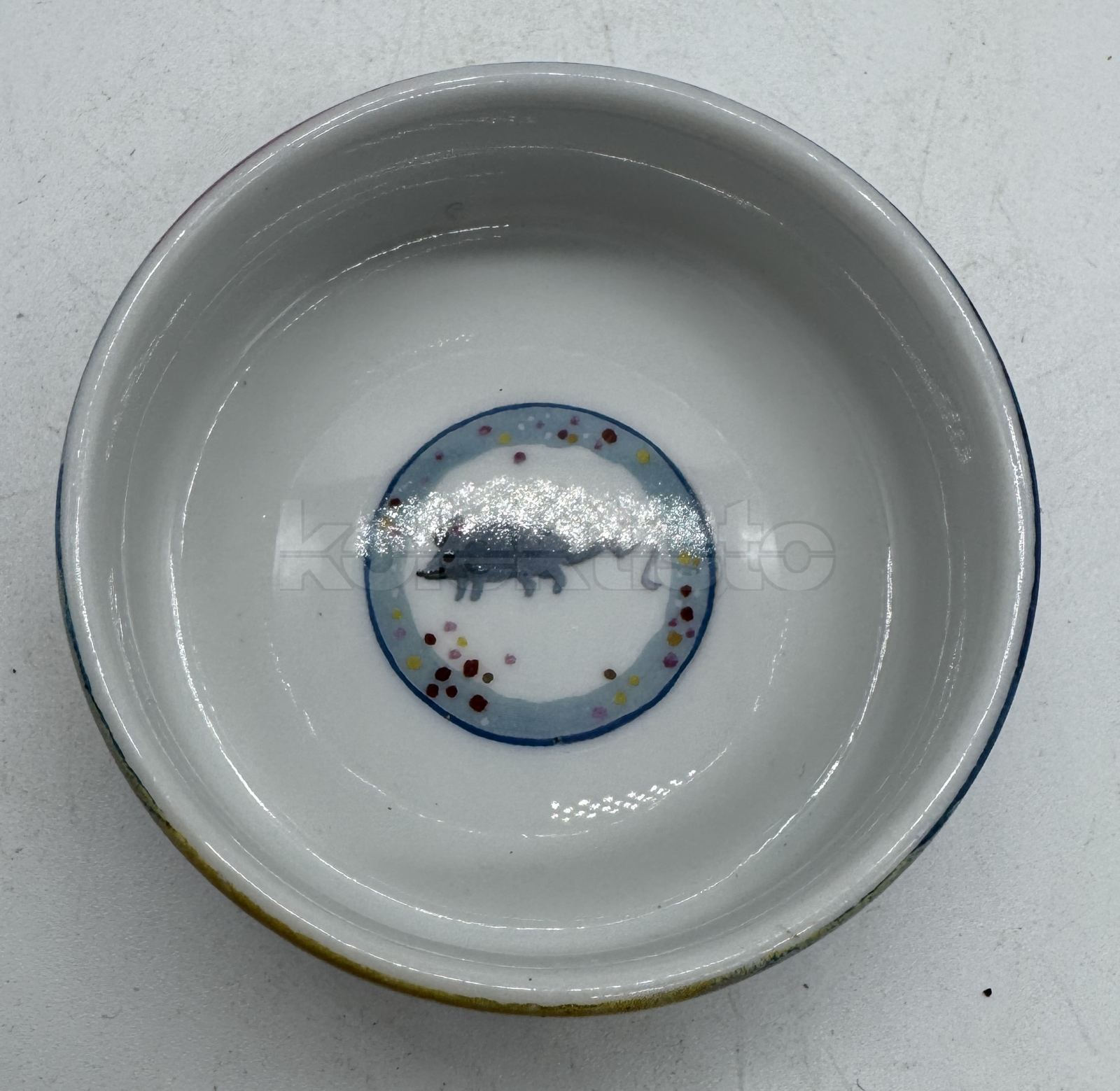 Porcelánová mistička, 2 různé druhy