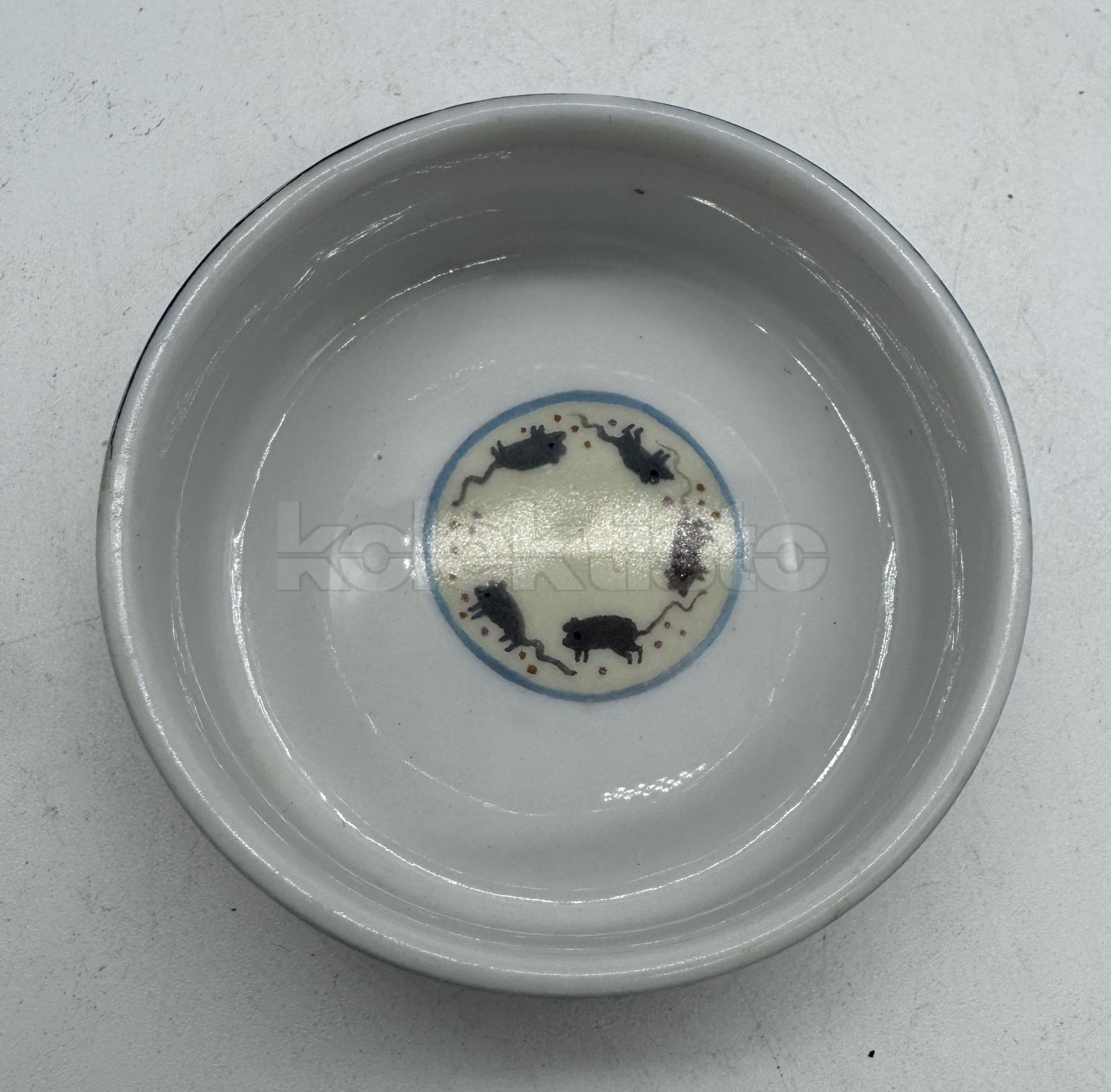 Porcelánová mistička, 2 různé druhy