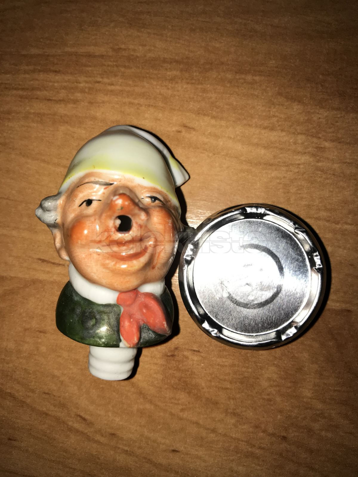 Porcelánový špunt-nálevka