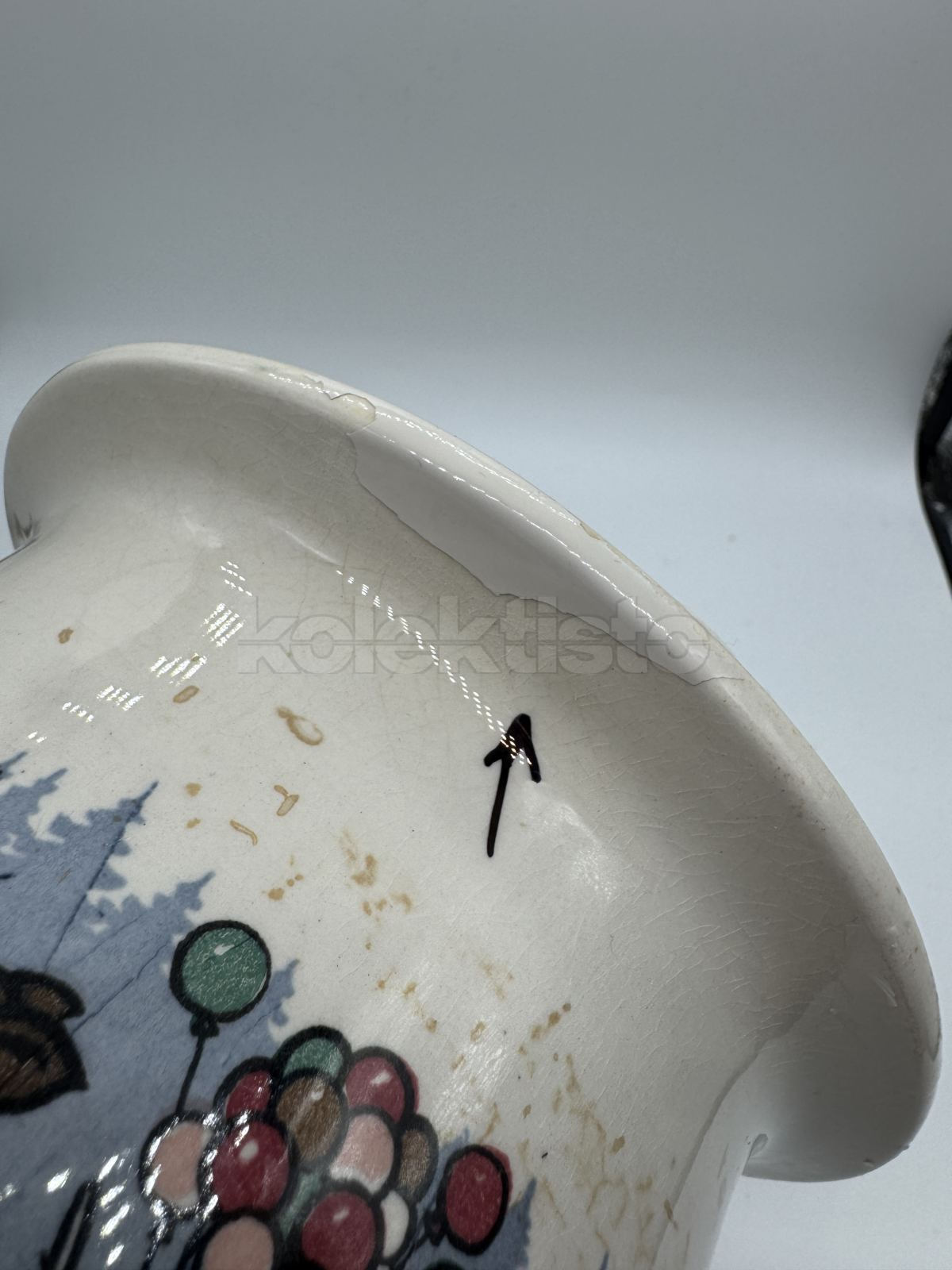 Porcelánový nočník č.124