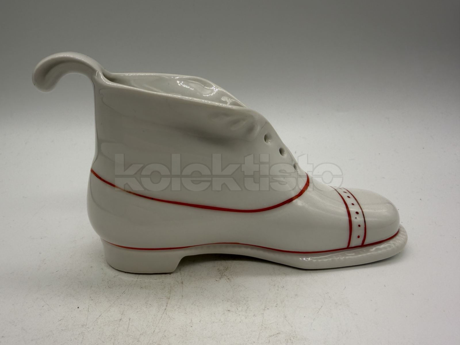Porcelánová bota s obrázkem města ZLÍN