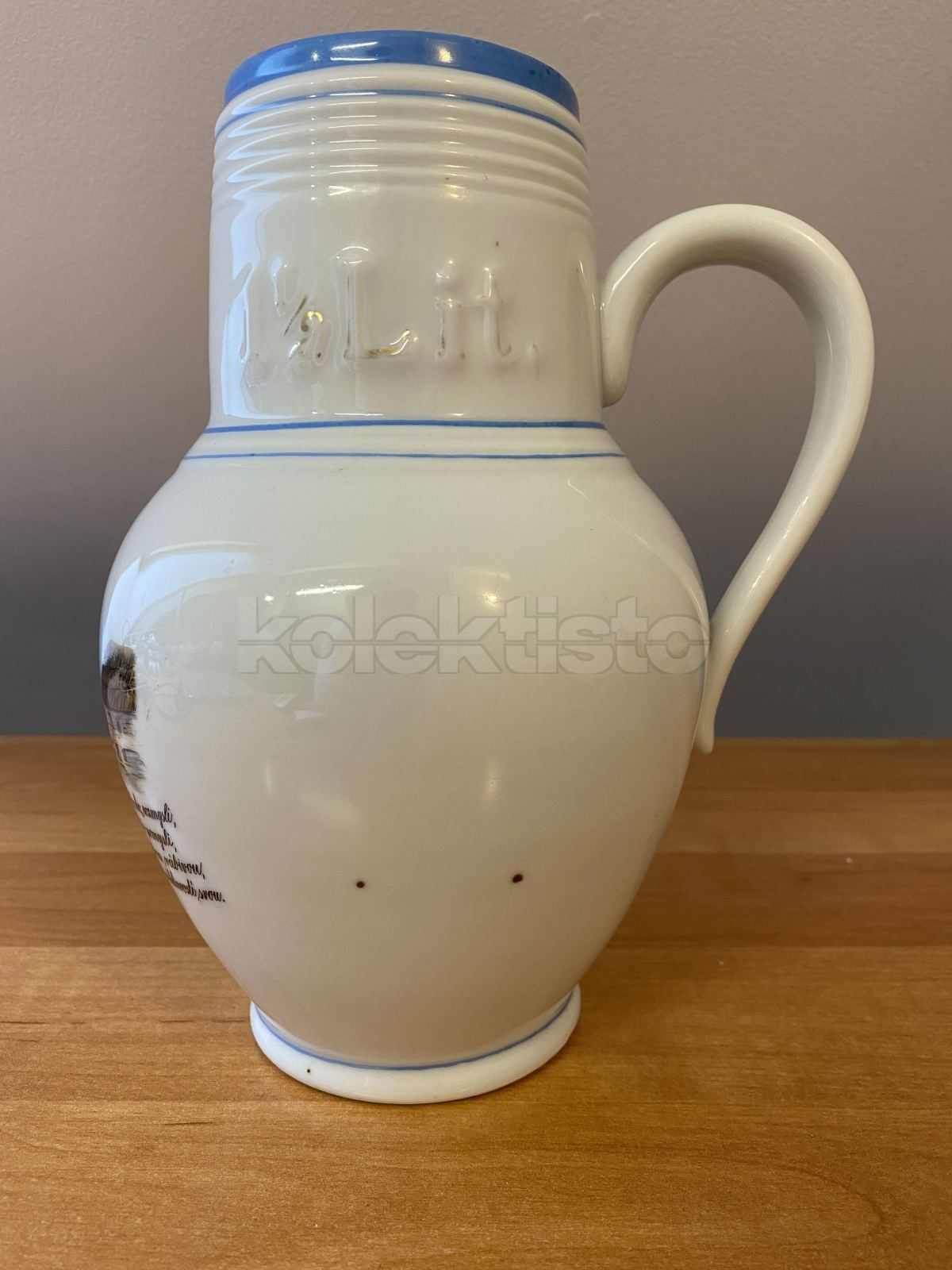 Porcelánový džbán PRODANÁ NEVĚSTA