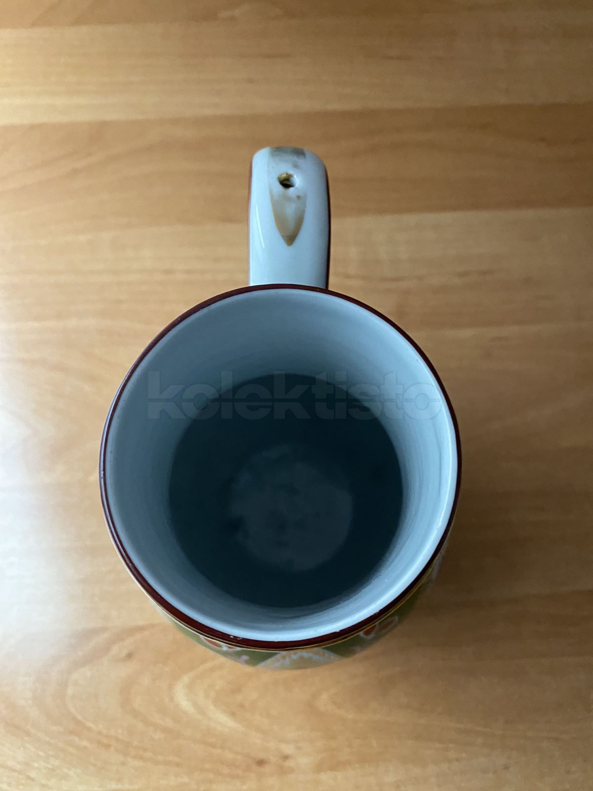 Porcelánový malovaný džbánek