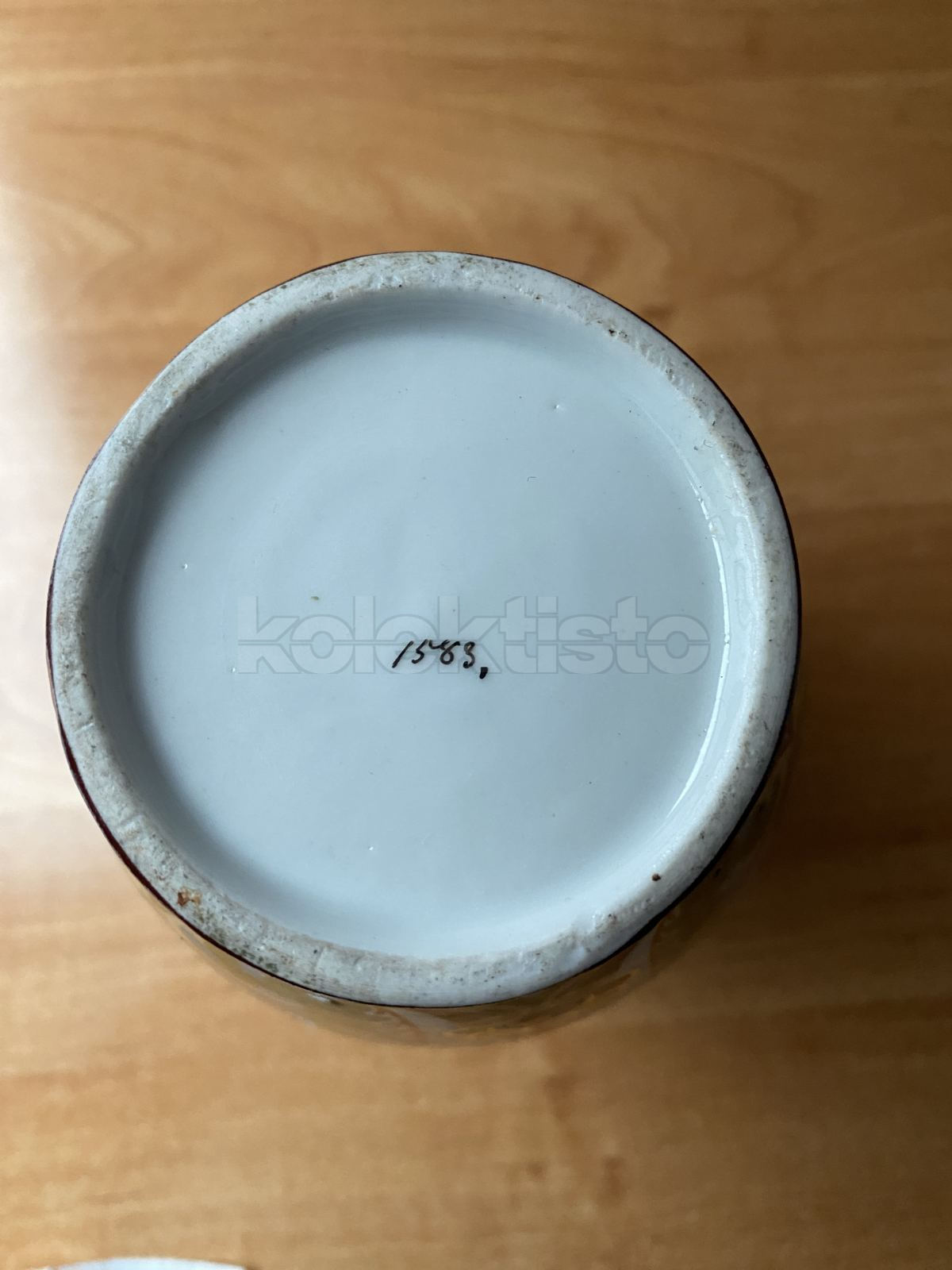 Porcelánový malovaný džbánek
