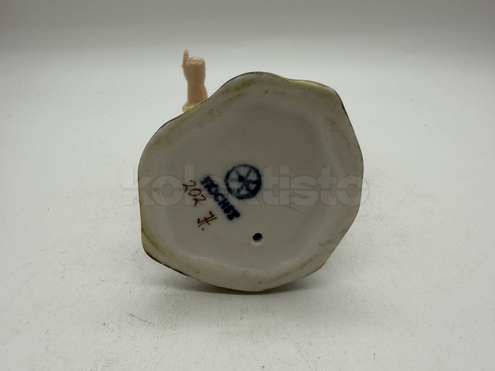 Porcelánová soška děvčátka zn. HÖSCHTS NĚMECKO